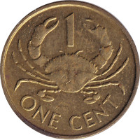 1 cent - Seychelles