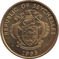 5 cents - Seychelles