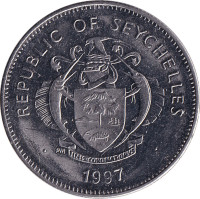 25 cents - Seychelles