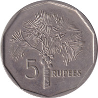 5 rupees - Seychelles