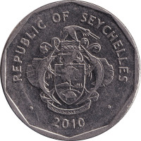 5 rupees - Seychelles