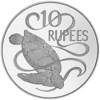 10 rupees - Seychelles