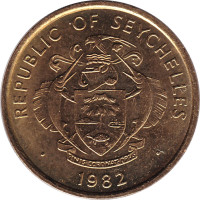 1 cent - Seychelles