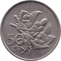 50 cents - Seychelles