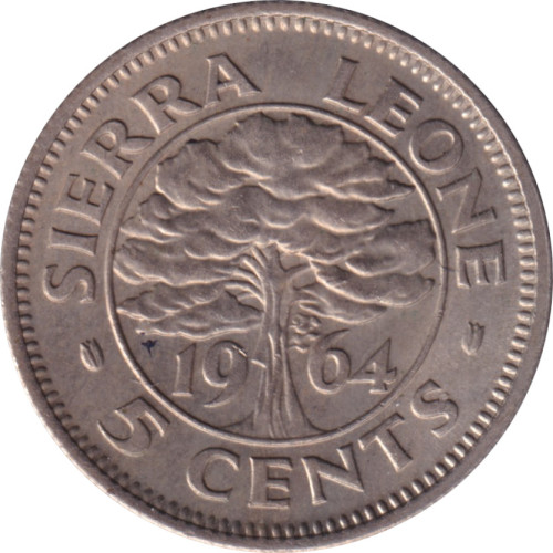 5 cents - Sierra Leone