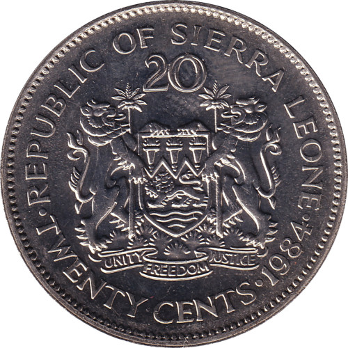 20 cents - Sierra Leone