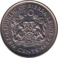 10 cents - Sierra Leone