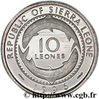 10 leones - Sierra Leone