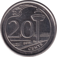 20 cents - Singapore