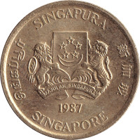 5 cents - Singapour