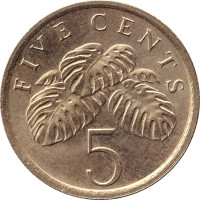 5 cents - Singapour