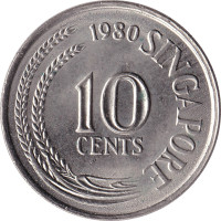 10 cents - Singapour