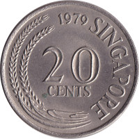 20 cents - Singapour