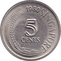 5 cents - Singapore