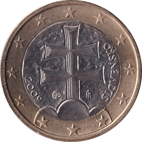 1 euro - Slovaquie