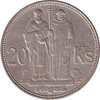 20 korun - Slovaquie