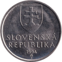 5 korun - Slovaquie