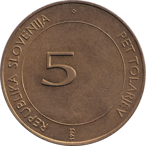 5 tolarjev - Slovenia