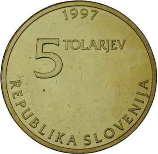 5 tolarjev - Slovenia