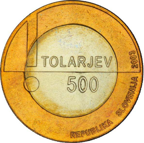 500 tolarjev - Slovenia