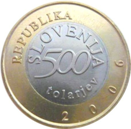 500 tolarjev - Slovenia