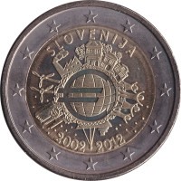 2 euro - Slovénie