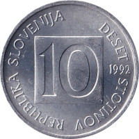 10 stotins - Slovenia