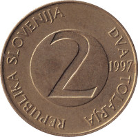 2 tolarja - Slovenia