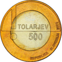 500 tolarjev - Slovénie