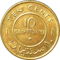 10 centesimi - Somalie