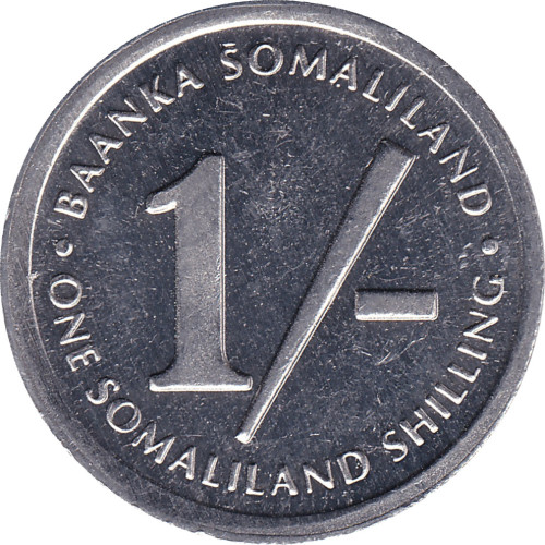 1 schilling - Somaliland