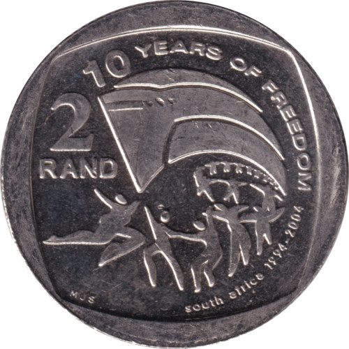 2 rand - Afrique du Sud