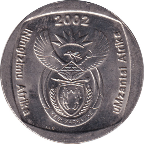 2 rand - Afrique du Sud