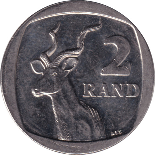 2 rand - Afrique du Sud