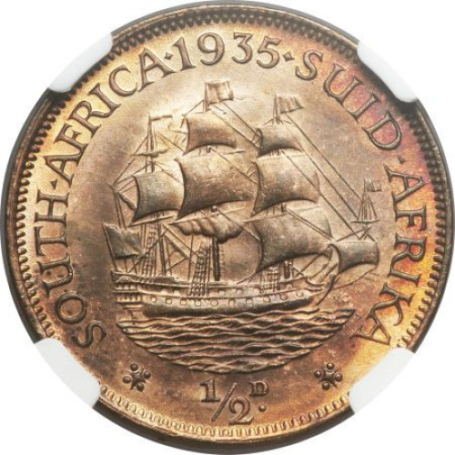 1/2 penny - South Africa