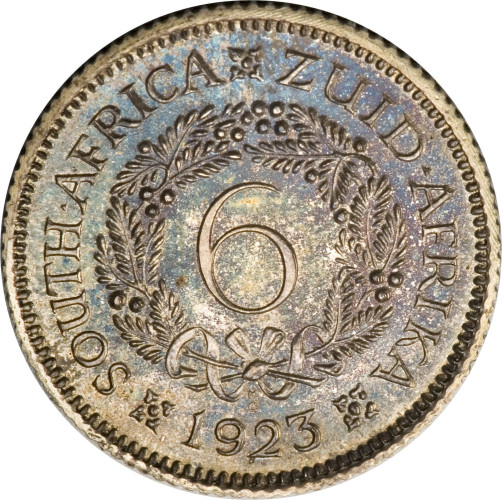 6 pence - South Africa