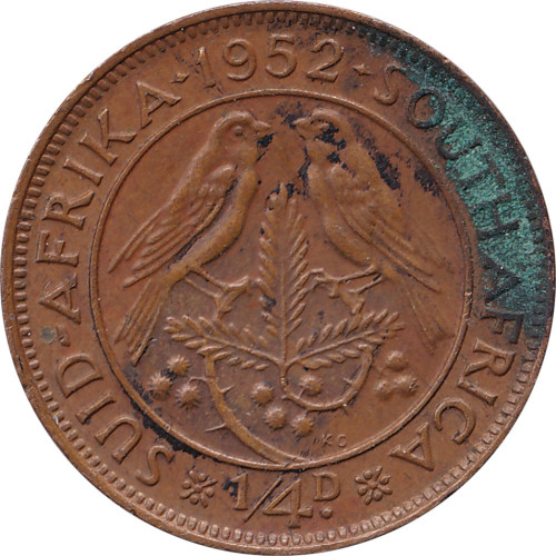 1/4 penny - South Africa