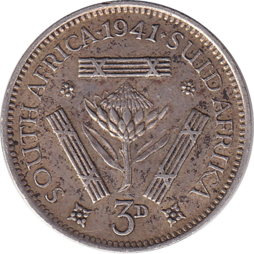 3 pence - Afrique du Sud