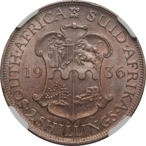 2 shillings - Afrique du Sud