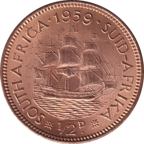 1/2 penny - South Africa