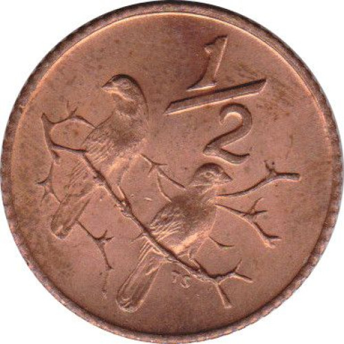 1/2 cent - Afrique du Sud