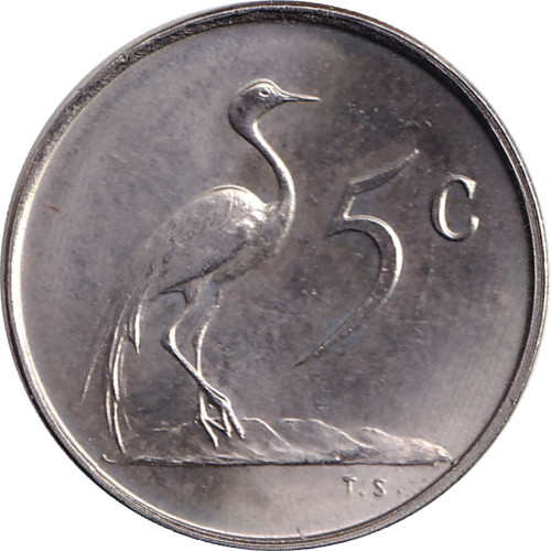 5 cents - Afrique du Sud