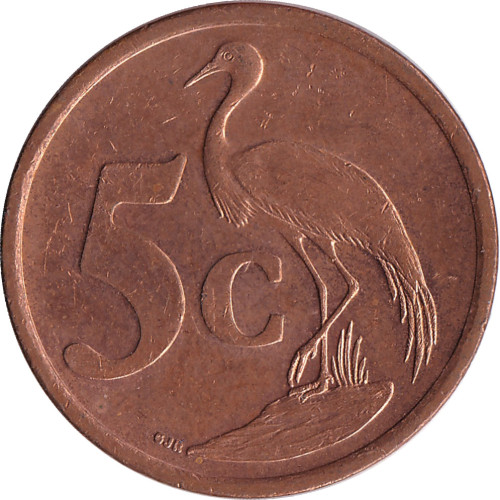 5 cents - Afrique du Sud