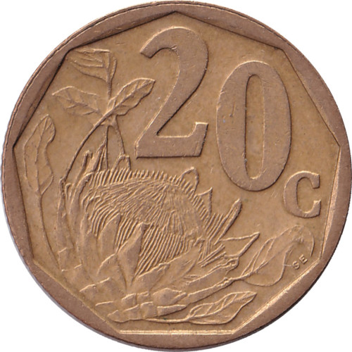 20 cents - Afrique du Sud