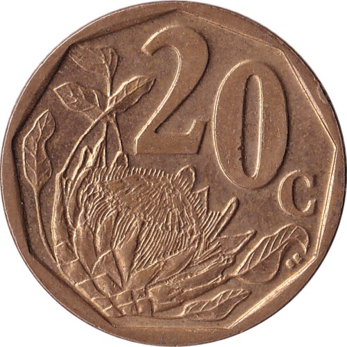20 cents - Afrique du Sud