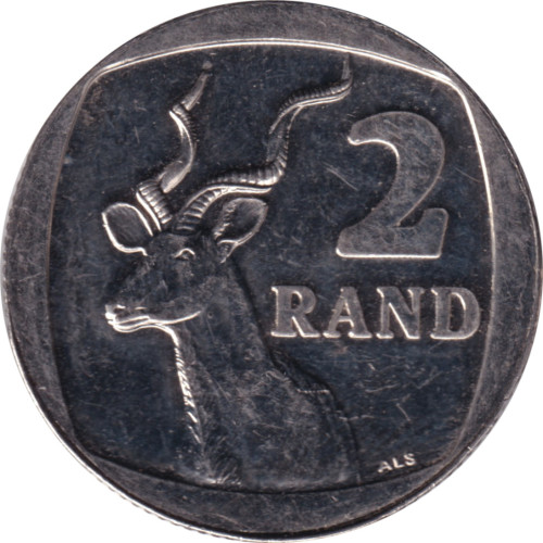 2 rand - Afrique du Sud