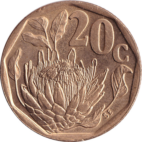 20 cents - Afrique du Sud