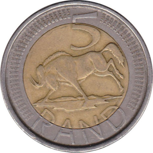 5 rand - Afrique du Sud