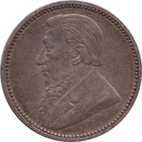 6 pence - South Africa