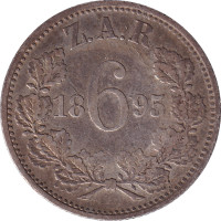 6 pence - Afrique du Sud